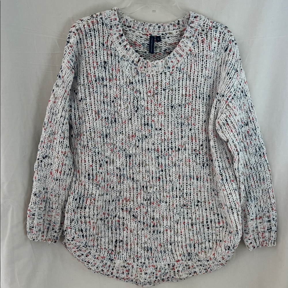 moon & madison Speckled Knit Sweater
